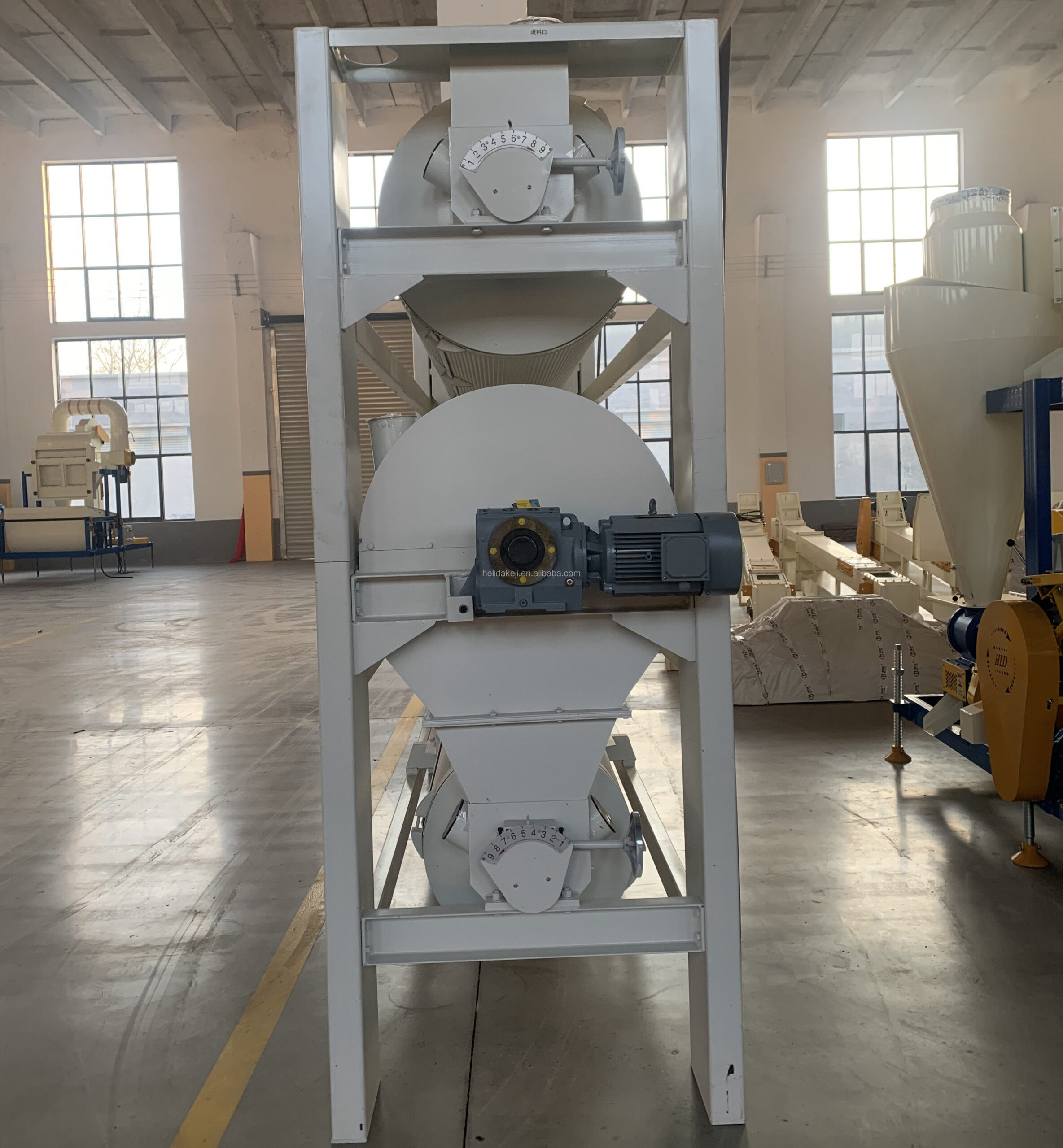 indented cylinder separator indented cylinder separator