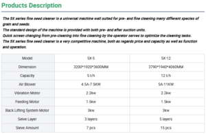 Precision Seed Cleaner precision seed cleaner